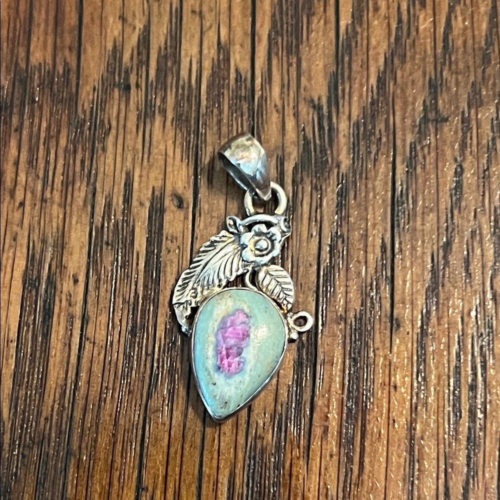 Sterling Silver Gemstone Pendant